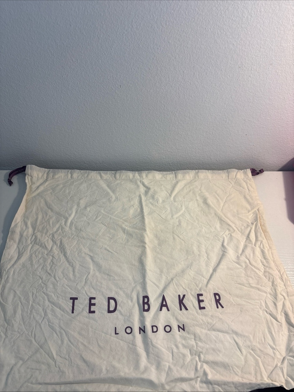 Ted Baker London Drawstring Dust Bag 21.5”x19”